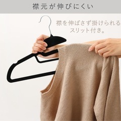 フロッキーハンガー　20本の画像