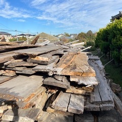 薪ストーブ等に欅、杉の材木【新潟市西蒲区】の画像