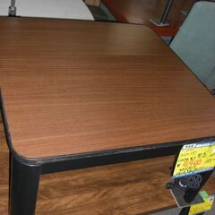 （1台限り★ジモティー特典あり★）ニトリ　カジュアルコタツ　２０１７年製　黒/木目　ｼﾞｭﾘﾊﾟH75BK　高く買取るゾウ八幡東店の画像