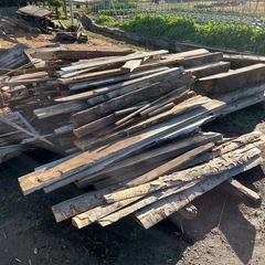 【1.2mカット】薪ストーブ等に杉の材木【新潟市西蒲区】の画像