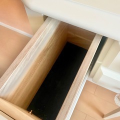 【自宅周辺来ていただける方のみ】Francfranc ドレッサー ホワイトの画像