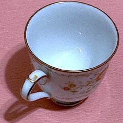 Noritake ノリタケ マグカップ 金彩 花柄 日本製 ヴィンテージの画像
