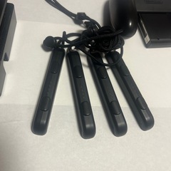 ニンテンドースイッチ　ネオンブルー＆ネオンイエロー ストラップ付 の画像