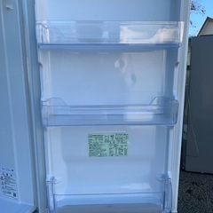 SHARP ノンフロン冷凍冷蔵庫  SJ-AK31G-Wの画像