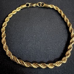  B13*《ステンレス》*メンズ_スクリューチェーンブレスレットの画像