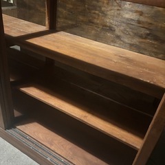 ◆アンティークガラスショーケースの画像