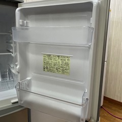 #45 激安!! SHARP 2016年 137L SJ-D14B-S どっちもドア 2ドア冷蔵庫の画像