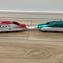 プラレール　はやぶさ・こまちセットの画像