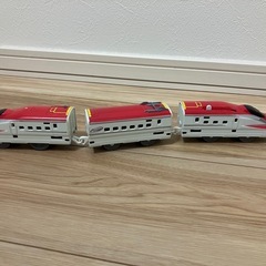 プラレール　はやぶさ・こまちセットの画像