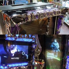 パチスロ実機 バイオハザード6ZY 5号機 ART コイン不要機 エンターライズ ヴォリューム不調 現状品 新道東店の画像