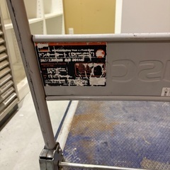 トラスコ　荷台　ドンキーカート　折りたたみ台車の画像