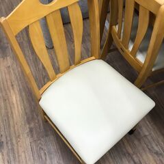 【ジャングルジャングル広陵店】家具　ターニー　ダイニングセット　4人用　ナチュラル　【ジモティー特別価格！！】の画像