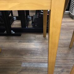 【ジャングルジャングル広陵店】家具　ターニー　ダイニングセット　4人用　ナチュラル　【ジモティー特別価格！！】の画像