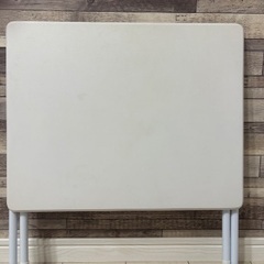 【取りに来られる方限定】折りたたみテーブル(5035 ホワイトウォッシュ FT2)の画像