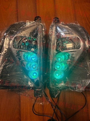 【新品】プリウス 50前期　h11 h8 h16 RGBフォグランプ　車検対応! 50プリウス前期加工フォグランプRGB仕様 フォグ H8/H11/H16 (やんつけ