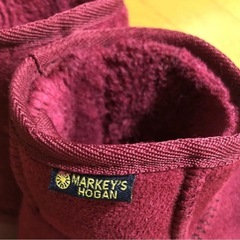 markey's ムートンブーツ　16cmの画像