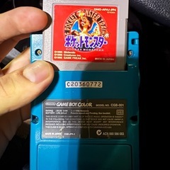 　値引き可能　ゲームボーイカラー　ポケモン赤 の画像