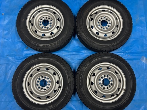 お話中　145/80R13 スタッドレスタイヤホイールセット