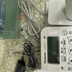 【ドリーム川西店御来店限定】☆ジモティー見たよ♪割引☆Panasonic コードレス電話機　VE-GD27DL  2024年製／クリーニング済み【99560000038066】の画像