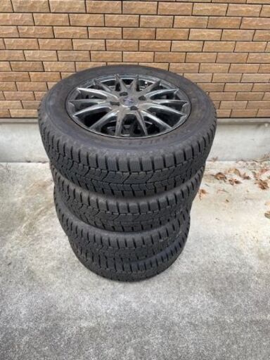 185/60R15スタッドレスタイヤ＆アルミホイールセット　4本（旧ホンダフィットGE6で使用）