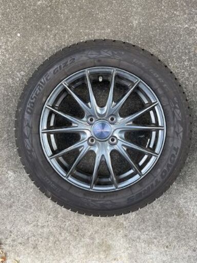 185/60R15スタッドレスタイヤ＆アルミホイールセット　4本（旧ホンダフィットGE6で使用）