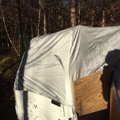 軽トラ　ハーフカバーの画像