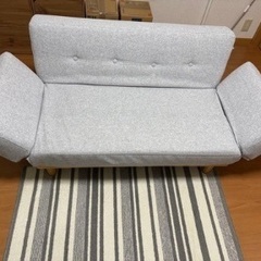 お引渡完了しました。沢山のお問い合わせありがとうございました。　ファブリック　ソファーベッド　11月25日までの画像