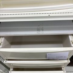 ★リユースのサカイ千葉中央店★  ハンガーラック 白/グレー H78×D40×W78 クリーニング済み TC5473の画像