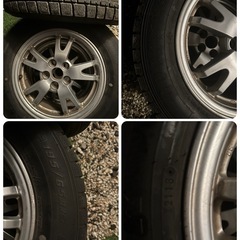 グッドイヤー195/65R15 4本セットプリウス純正アルミ付き⛄️コミコミ価格の画像