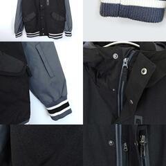 [上下セット] ビラボン スノーボードウェア VARSITY JACKET ジャケット パンツ M ブラック/グレー/カーキ メンズ BILLABONGの画像