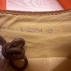 【新品】ENZO RAUDi レザーカジュアルシューズ 27cm(42)相当の画像