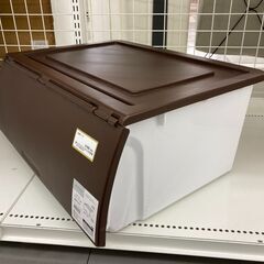 ★リユースのサカイ千葉中央店★  衣装ケース 茶/白 H23.5×D39.5×W515.5 クリーニング済み TC5474の画像