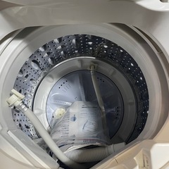 シャープ 全自動電気洗濯機 ES-GE5D-W 5.5kg 2019年の画像