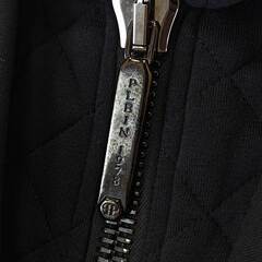 PHILIPP PLEIN HOMME フィリッププレイン ジップアップ フーディ ジャケット M ブラック メンズ イタリア製 スカルの画像