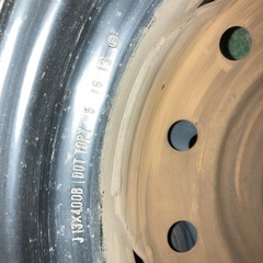 鉄チンホイール　　13インチ
　　　の画像