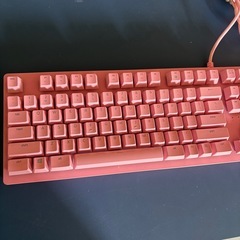 Razer Huntsman ピンク ゲーミングキーボード オプトメカニカルの画像