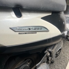 部品取りアドレス125ccの画像