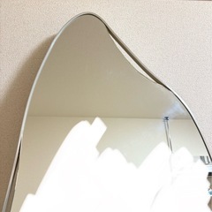 韓国風うねうね全身鏡の画像