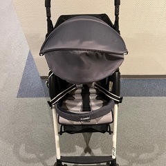 F2 薄型ベビーカー　Ｂ型　ネイビーの画像