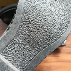 新品 23cm レディース ブーツ ブラック 厚底 シューズ サイドゴア 識別番号:【B151-S】の画像