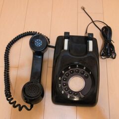 【中古】黒電話・昭和レトロ　※取りに来ていただける方の画像