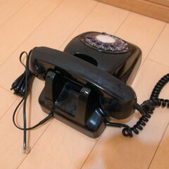 【中古】黒電話・昭和レトロ　※取りに来ていただける方の画像