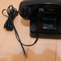 【中古】黒電話・昭和レトロ　※取りに来ていただける方の画像