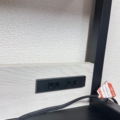 ホワイト木製キッチンカウンターの画像