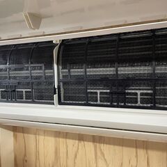 ☆Panasonic パナソニック 14畳用 ルームエアコン 200V CS-406CFR2 2016年製 エオリア 内部乾燥の画像