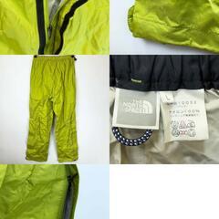[上下セット] ノースフェイス レインテックス ジャケット パンツ L ライム NPW10032 レディース THE NORTH FACEの画像