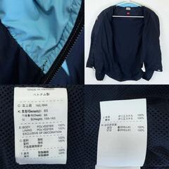 ナイキ 裏メッシュ ウインドブレーカー M ネイビー 319484-476 レディース NIKE スポーツ ランニングウェアの画像