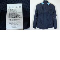 ナイキ 裏メッシュ ウインドブレーカー M ネイビー 319484-476 レディース NIKE スポーツ ランニングウェアの画像