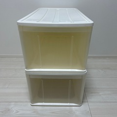 衣装ケース２個の画像