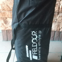 FIELDOOR ワンタッチタープテント 2m×2m サイドシート1枚付 横幕セット 軽量 アルミの画像